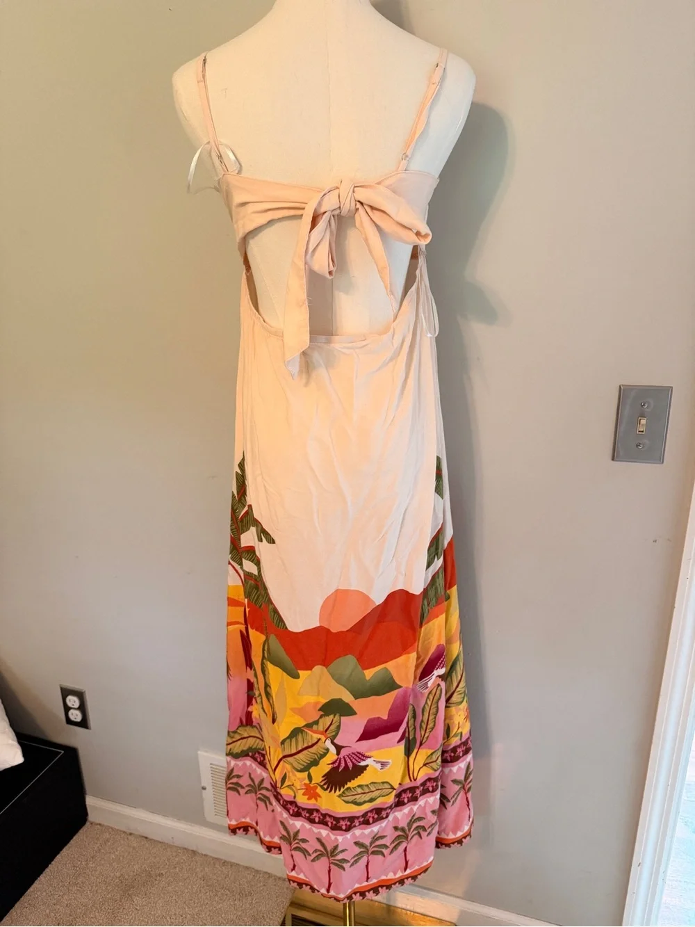 Paper Heart Maxi Dress